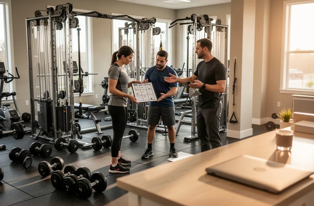 Abbonamento sala pesi con scheda assistita